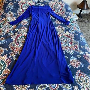 Ralph Lauren Blue gown can be used for formal events or prom